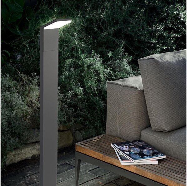 Ideal Lux - LED Venkovní lampa STYLE LED/8,5W/230V 4000K 100 cm CRI 90 IP54 antr