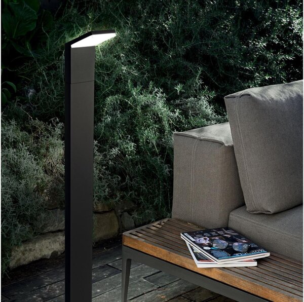 Ideal Lux- LED Venkovní lampa STYLE LED/8,5W/230V 4000K 100 cm CRI 90 IP54 černá