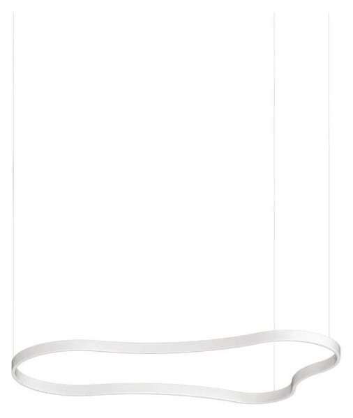 Ideal Lux - LED Lustr na lanku WAVES LED/54W/230V CRI 90 bílá