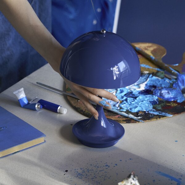 Přenosná lampa Panthella 160 V3 Indigo blue