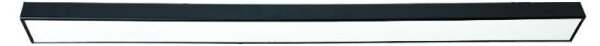 LED Stropní svítidlo LED/32W/230V 4000K 120x7 cm černá