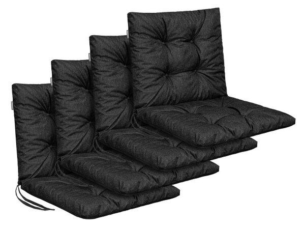 Set zahradního nábytku PLATINUM šedý / černý