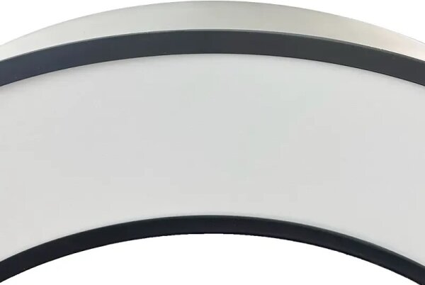 LED Lustr na lanku LED/60W/230V 4000K pr. 120 cm černá