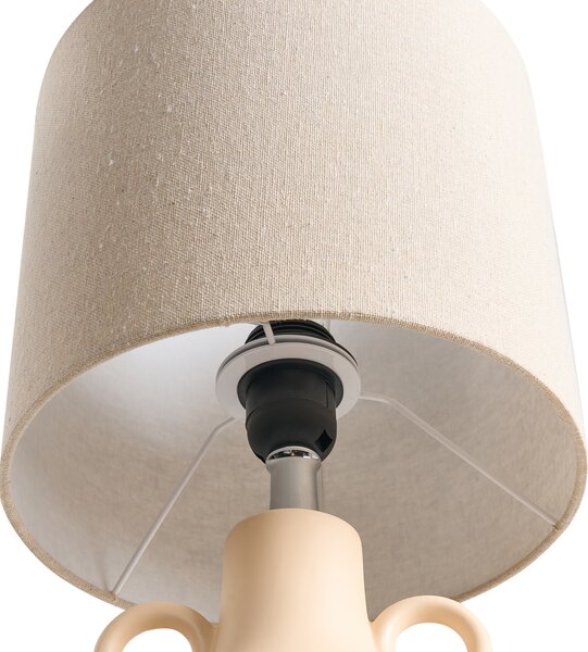 Stolní lampa KERULEN Keramika Béžová