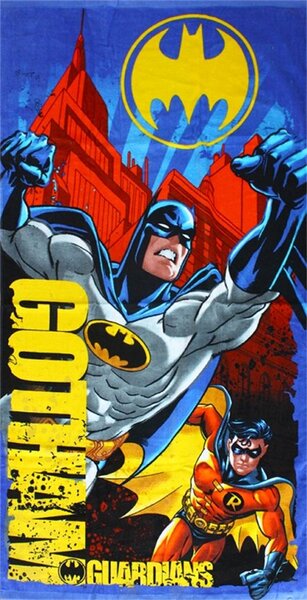 Setino Plážová osuška Batman a Robin 70 x 140 cm