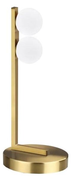 Ideal Lux - LED Stolní lampa PING PONG 2xLED/3W/230V CRI 90 mosaz