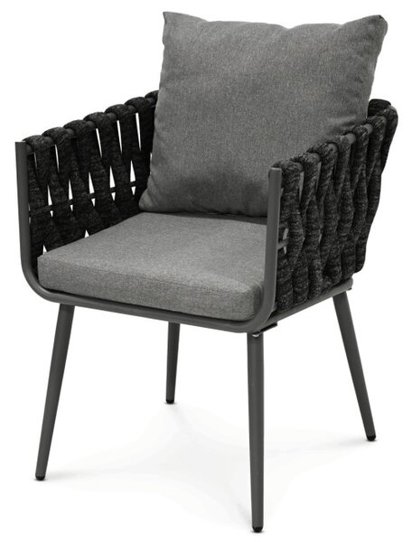 Zahradní židle šedá AZC-1105 GREY