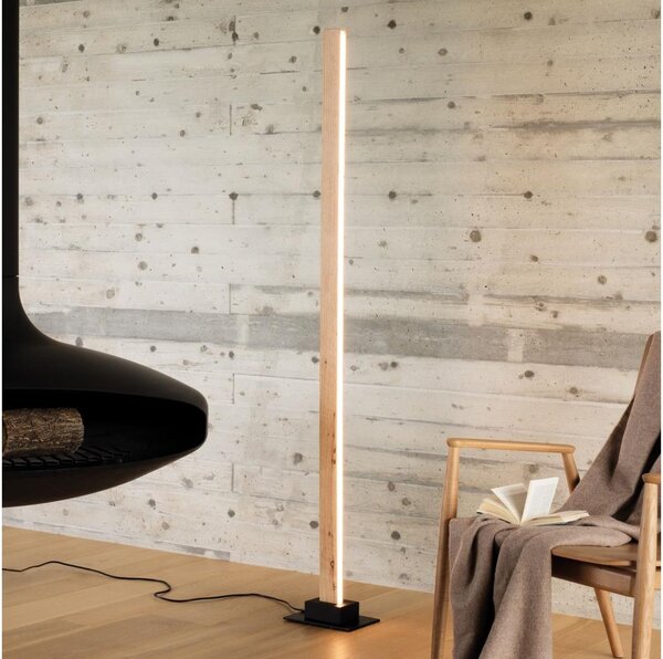 Ideal Lux - LED Stmívatelná stojací lampa CRAFT LED/26W/230V CRI 90 buk