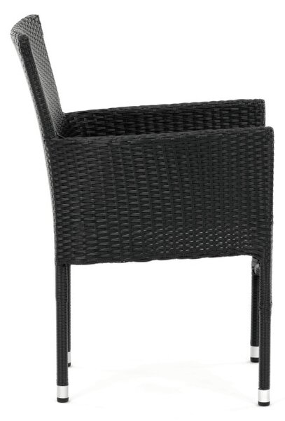 Zahradní židle černá AZC-S2117 BK