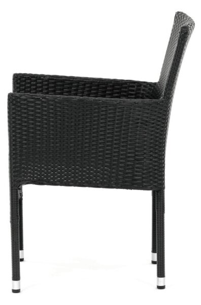 Zahradní židle černá AZC-S2117 BK