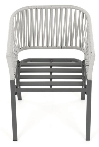 Zahradní židle šedá AZC-S1430 GREY