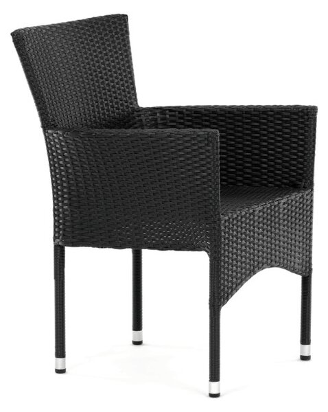 Zahradní židle černá AZC-S2117 BK