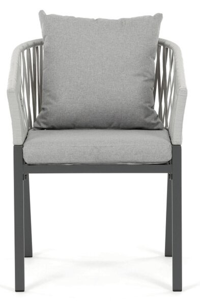 Zahradní židle šedá AZC-S1430 GREY