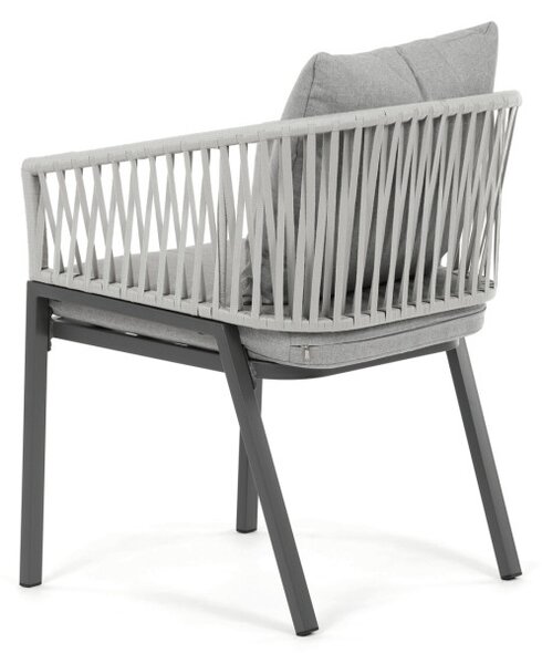 Zahradní židle šedá AZC-S1430 GREY