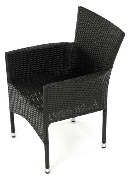 Zahradní židle černá AZC-S2117 BK