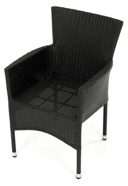 Zahradní židle černá AZC-S2117 BK