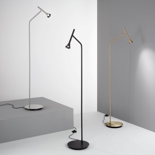 Ideal Lux - LED Stojací lampa DIESIS LED/4,5W/230V CRI 95 zlatá