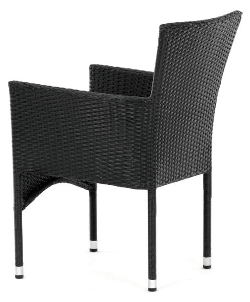 Zahradní židle černá AZC-S2117 BK