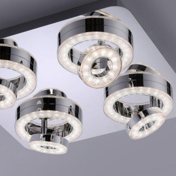 JUST LIGHT. 14662-17 - LED RGBW Stm. bodové svítidlo TIM 4xLED/5,9/230V + DO