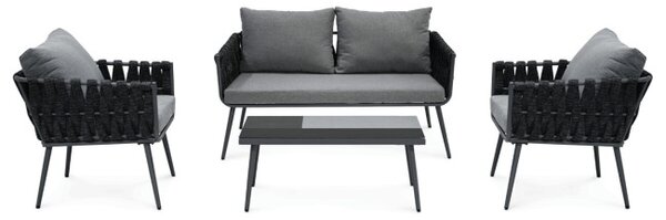 Set zahradního nábytku šedý AZS-1604 GREY