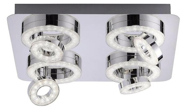 JUST LIGHT. 14662-17 - LED RGBW Stm. bodové svítidlo TIM 4xLED/5,9/230V + DO