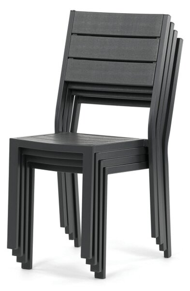 Set zahradního nábytku šedý AZS-B1656 GREY