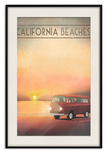 Plakát Kalifornské pláže