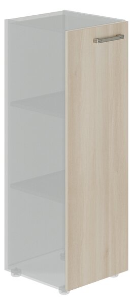 Dveře na skříň TopOffice 39,9 x 40,4 x 119,5 cm, levé, akát světlý