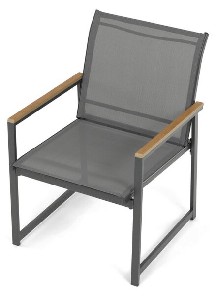 Set zahradního nábytku šedý AZS-S1212 GREY
