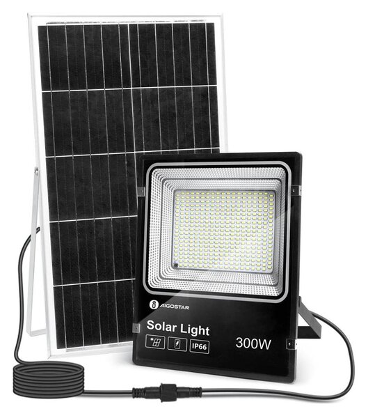 Aigostar - LED Stmívatelný solární reflektor LED/300W/3,2V IP66 + DO