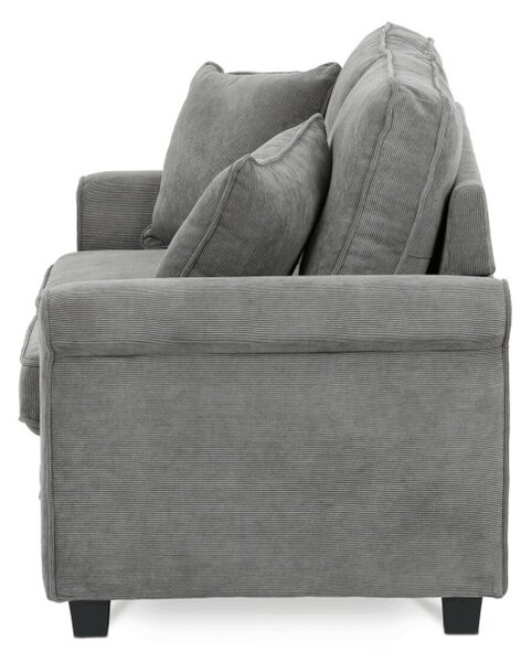 Třímístná rozkládací sedačka, šedá ASB-4170 GREY2