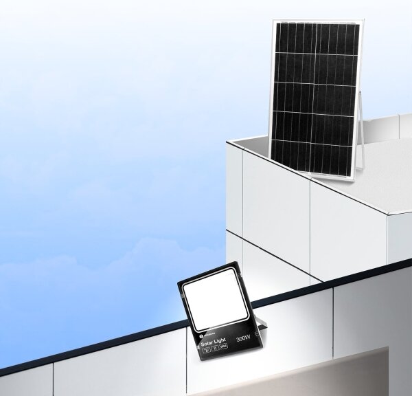 Aigostar - LED Stmívatelný solární reflektor LED/300W/3,2V IP66 + DO