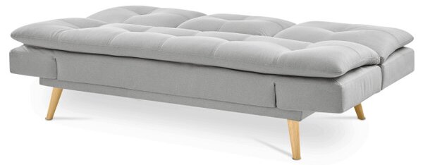 Třímístná rozkládací sedačka, šedá ASB-4720 SIL2