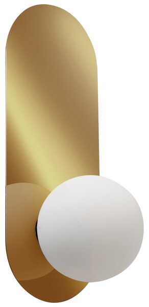 Sada 2 nástěnných lamp LEISI Zlatá
