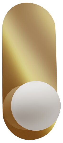 Sada 2 nástěnných lamp LEISI Zlatá