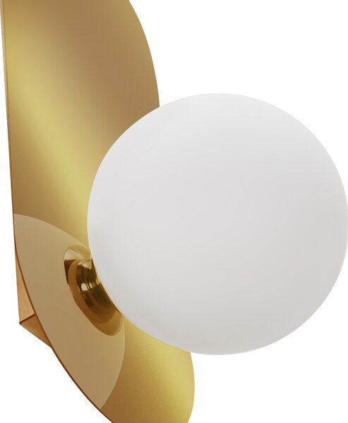 Sada 2 nástěnných lamp LEISI Zlatá