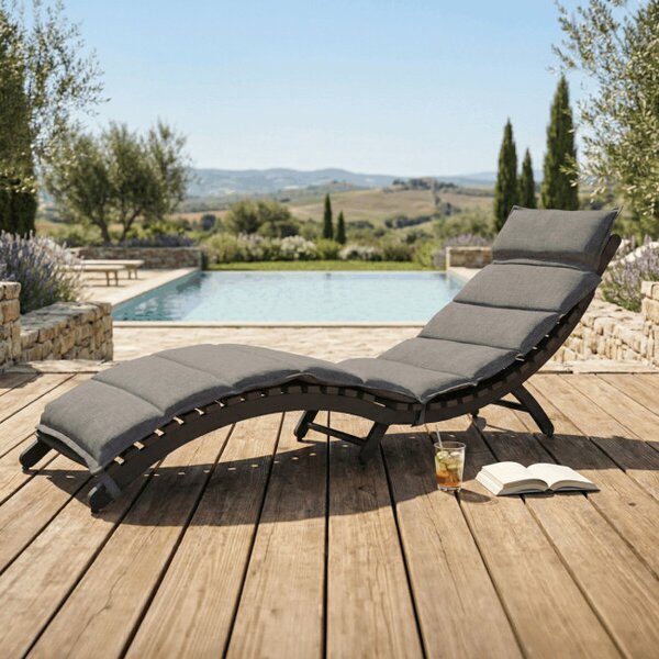 Lehátko LINEAR šedé AZL-L1301 GREY