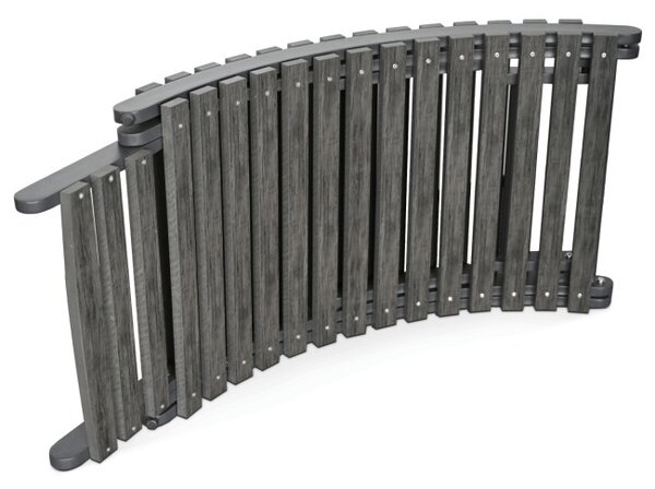 Lehátko LINEAR šedé AZL-L1301 GREY