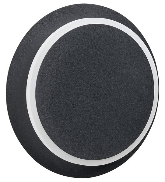 Sada 2 nástěnných lamp SEMNON Černá Kov LED