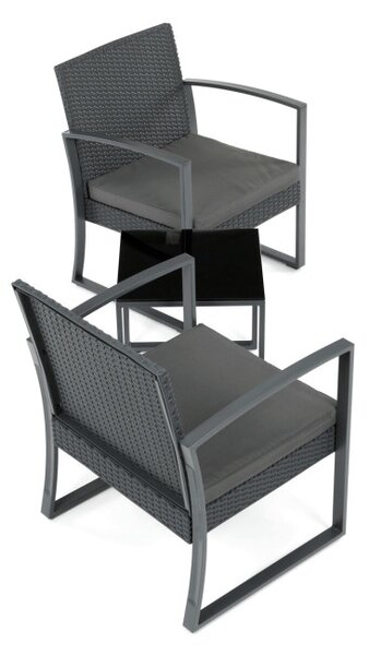 Set zahradního nábytku šedý AZS-H1111 GREY