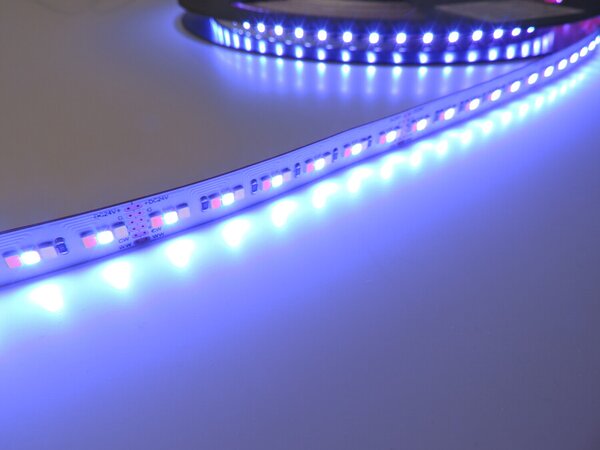 RGB+CCT PROFI LED pásek 5v1, 34W/m, RGB+ Studená+ teplá bílá, 12mm, 24V, IP20, 216LED/m