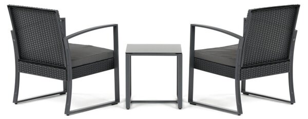 Set zahradního nábytku šedý AZS-H1111 GREY