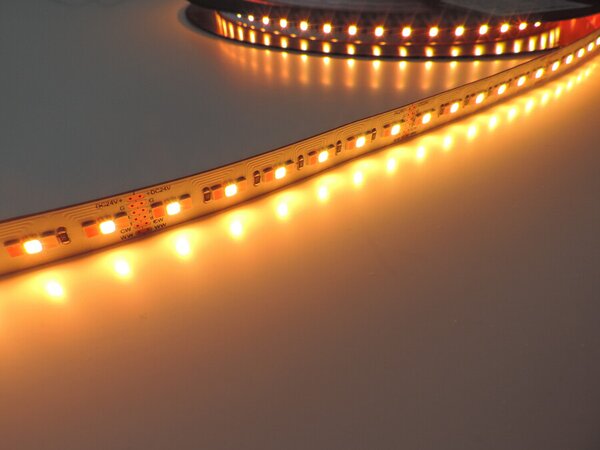 RGB+CCT PROFI LED pásek 5v1, 34W/m, RGB+ Studená+ teplá bílá, 12mm, 24V, IP20, 216LED/m