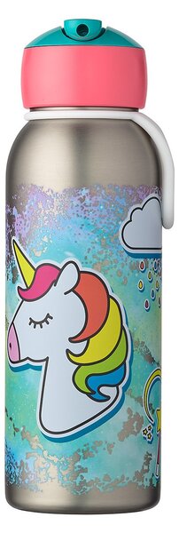 Dětská nerezová lahev, 350ml, Mepal, jednorožec