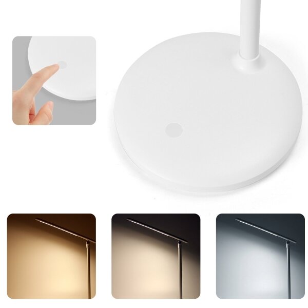 Aigostar - LED Stmívatelná nabíjecí dotyková stolní lampa LED/3W/5V 1800 mAh