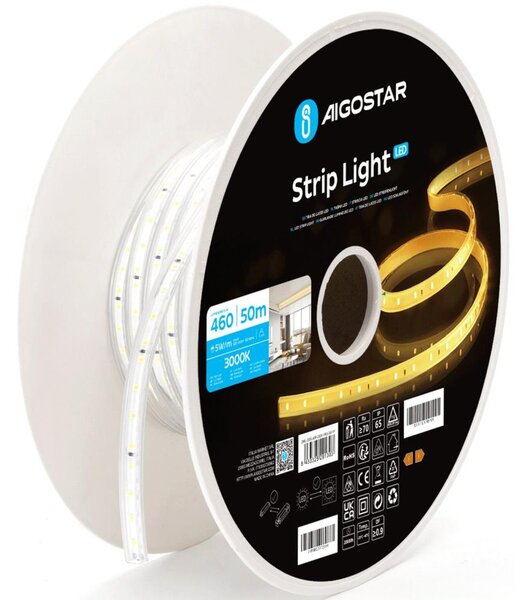 Aigostar - LED Pásek LED/250W/230V 50m 3000K IP65