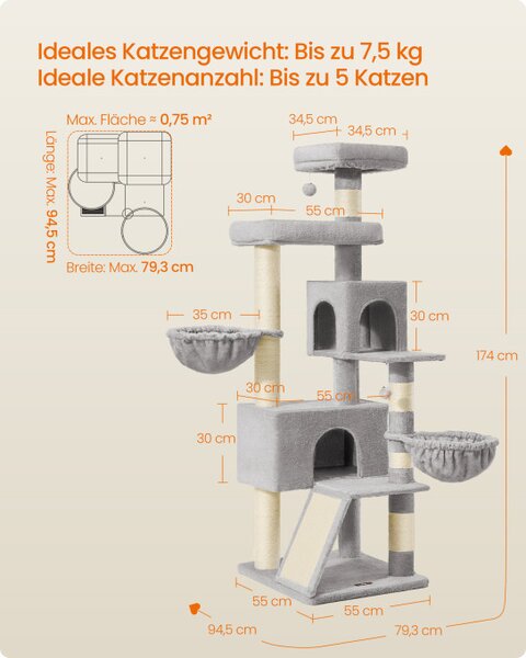Škrábadlo pro kočky PCT006G01