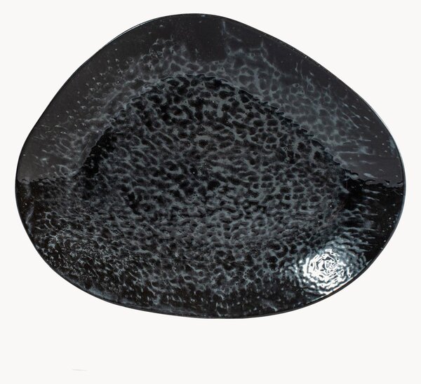 Sada oválných snídaňových talířů z porcelánu Uranus, 4 díly