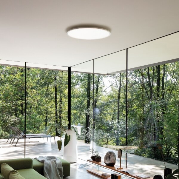 Ideal Lux - LED Stropní svítidlo FLY LED/18W/230V 2700K pr. 35cm CRI90 IP40 bílá