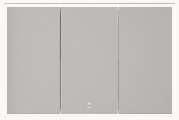 Koupelnová zrcadlová skříňka's LED podsvícením Eve